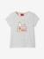 T-shirt manches courtes Snoopy Peanuts® fille Gris - vertbaudet enfant 