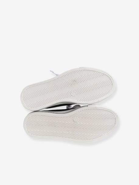 Elastische stoffen sneakers baby jongen marineblauw+rood - vertbaudet enfant 