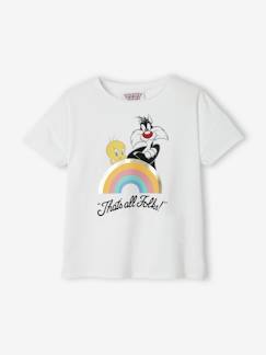 Meisje-T-shirt, souspull-Looney Tunes® Titi en Grosminet meisje T-shirt