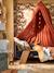 Ciel de lit en gaze de coton WILD SAHARA terracotta - vertbaudet enfant 