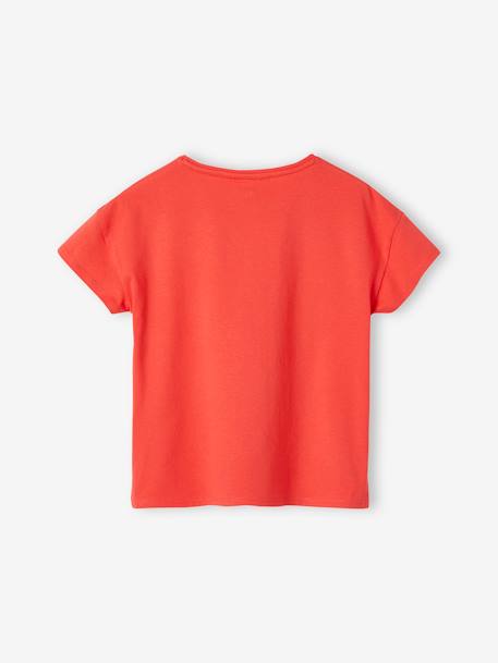 T-shirt manches courtes Miraculous fille Rouge - vertbaudet enfant 