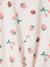 T-shirt fille imprimé noeud fantaisie manches courtes blanc+lavande+rose+rose mauve imprimé - vertbaudet enfant 