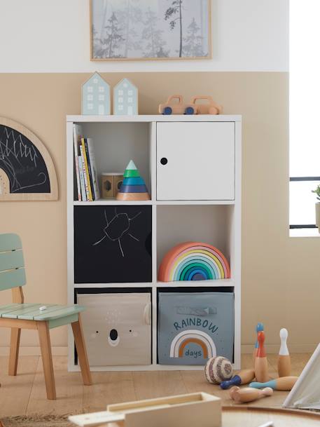 Meuble de rangement 6 cases BLANC - vertbaudet enfant 