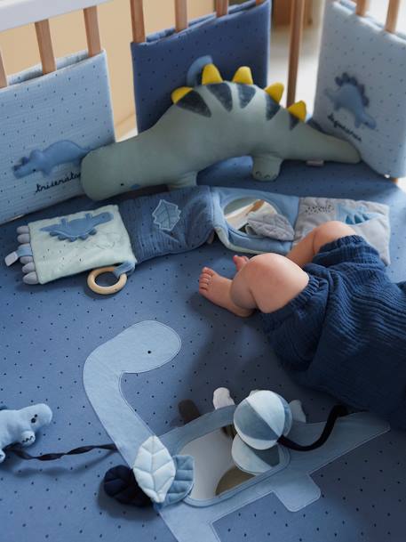 Lot de 2 housses fond de parc dinosaure+JUNGLE ET ETOILES - vertbaudet enfant 