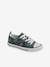 Stoffen decoratieve sneakers voor meisjes groene tropische print+rouge - vertbaudet enfant 