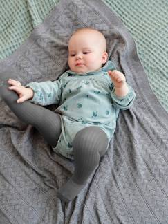 Fluwelen baby overall met print  - vertbaudet enfant