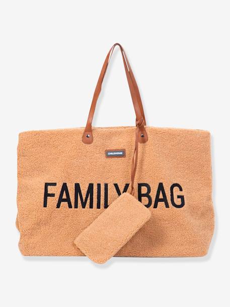 Sac à langer Family Bag beige teddy+écru - vertbaudet enfant 