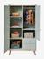 Armoire 2 portes CONFETTI blanc+Vert - vertbaudet enfant 