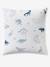 Parure housse de couette enfant et taie d'oreiller HELLO DINOS écru / vert - vertbaudet enfant 