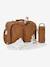 Sac à langer multipoches en gaze de coton Family L caramel - vertbaudet enfant 