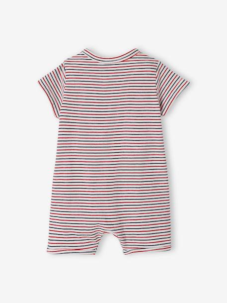 Set van 2 pyjama's met short voor babyjongens Oeko Tex® set ivoor - vertbaudet enfant 