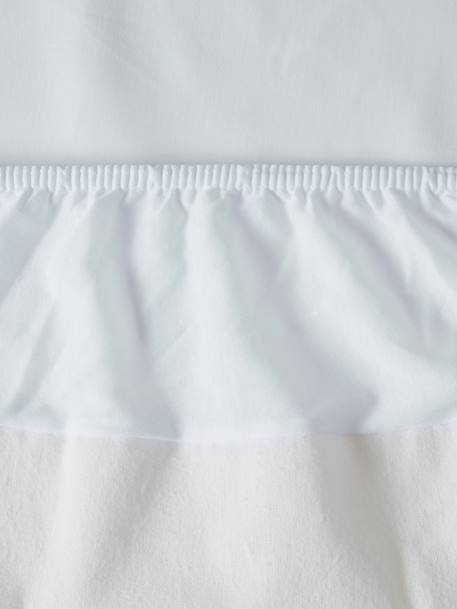 Alèse molleton imperméable coton bio* BLANC - vertbaudet enfant 