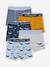 Lot de 5 boxers stretch garçon baleines Lot bleu - vertbaudet enfant 