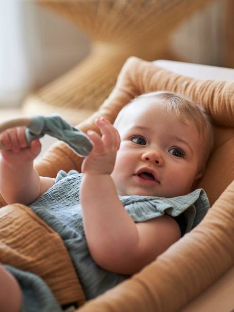 Transat Levo de Charlie Crane CAMEL+écru+gris+MIMOSA+rose - vertbaudet enfant 