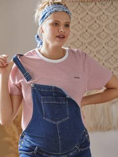-T-shirt coton brodé grossesse et allaitement personnalisable