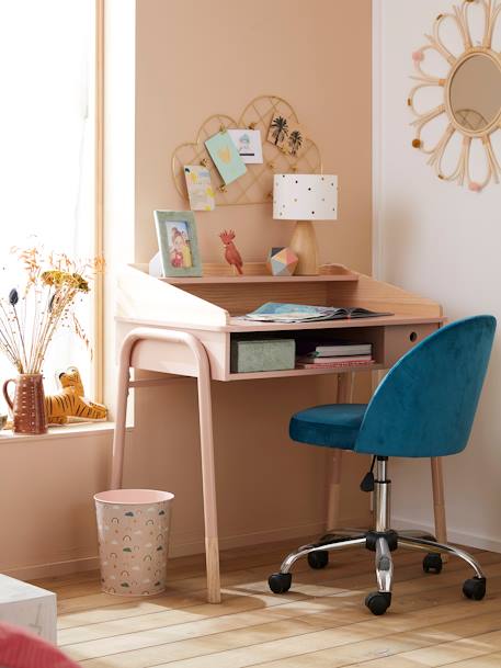 Basisschoolbureau LIGNE AMAZONE GROEN+Roze - vertbaudet enfant 
