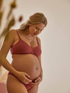 Zwangerschapskleding-Lingerie-Beha-Set van 2 zwangerschaps- en voedingsbeha's van stretch katoen
