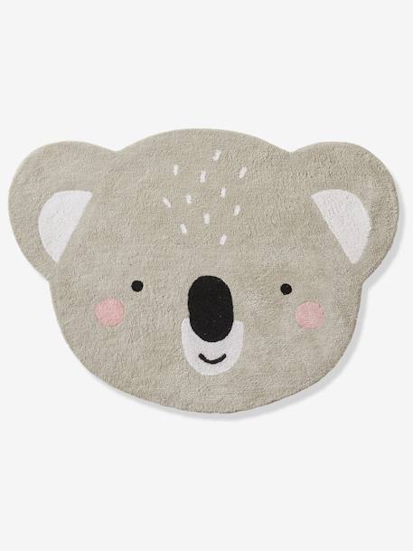 Tapis Koala MINI ZOO gris - vertbaudet enfant 