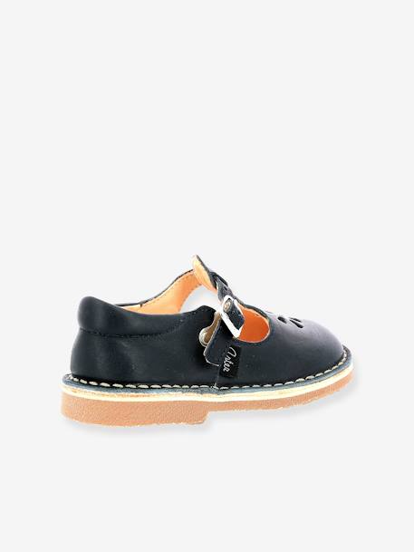 Sandales cuir tannage végétal Dingo 2 blanc+marine - vertbaudet enfant 