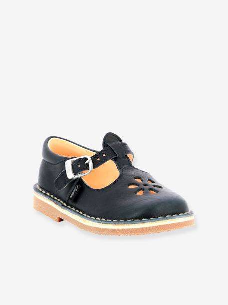 Sandales cuir tannage végétal Dingo 2 blanc+marine - vertbaudet enfant 