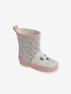 Chaussures-Chaussures bébé 16-26-Marche fille 19-26-Boots, bottines et bottes-Bottes de pluie bébé fille en caoutchouc