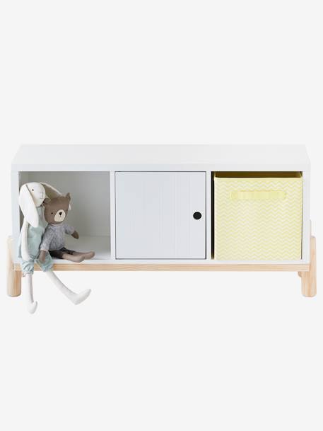Meuble 3 cases BLANC - vertbaudet enfant 