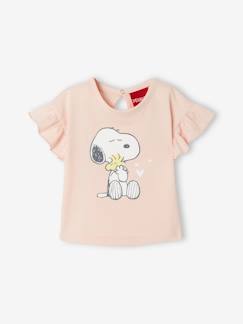 Baby-T-shirt, coltrui-Snoopy Peanuts® baby T-shirt voor meisjes
