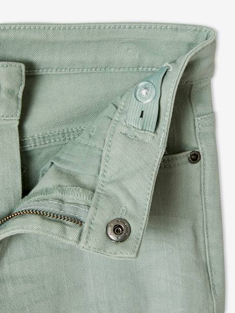 Bermuda couleur garçon en toile beige+corail+encre+VERT SAUGE - vertbaudet enfant 