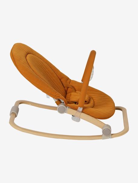 Transat avec arche Babydream beige imprimé+curry+gris/blanc+multicolore+tilleul - vertbaudet enfant 