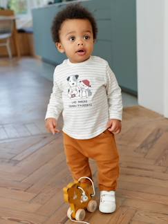 -Ensemble bébé tee-shirt et pantalon en molleton 