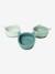 Lot de 3 bols en silicone Chat lot caramel+lot vert - vertbaudet enfant 