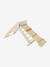 Triangle d'escalade à grimper en bois BEIGE MOYEN UNI AVEC DECOR - vertbaudet enfant 