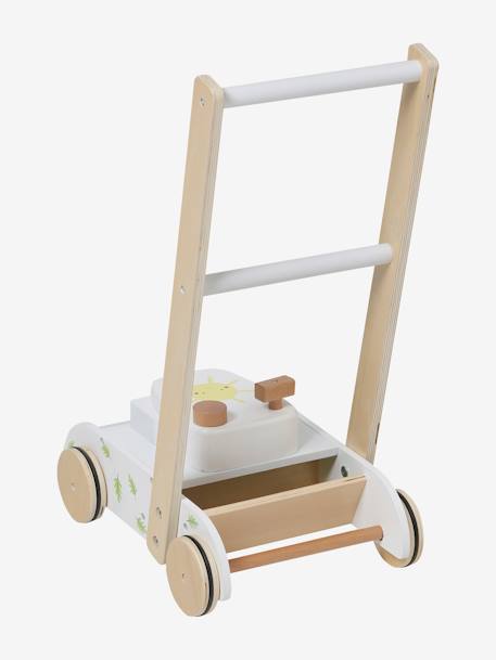 Tondeuse à gazon en bois FSC® blanc - vertbaudet enfant 