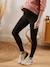 Lot de 2 leggings de grossesse en maille stretch Lot noir et gris - vertbaudet enfant 