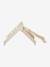 Triangle d'escalade à grimper en bois BEIGE MOYEN UNI AVEC DECOR - vertbaudet enfant 