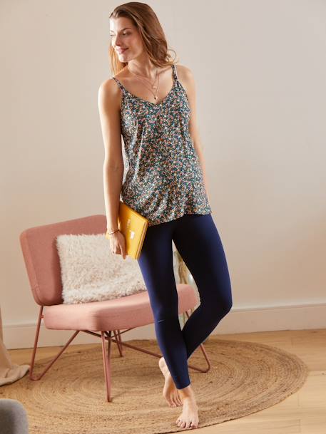 Ensemble 4 pièces homewear grossesse et allaitement Pack pyjama fleuri - vertbaudet enfant 