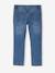 Jean garçon droit indestructible waterless DENIM BRUT+denim gris+STONE - vertbaudet enfant 