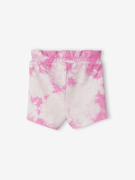 Short tie and dye bébé en molleton rose - vertbaudet enfant 
