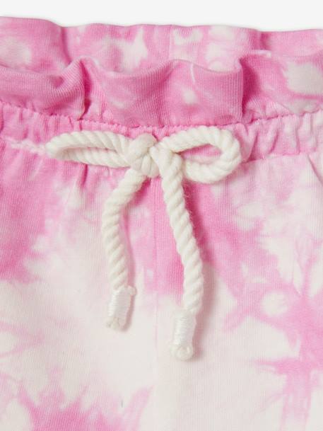 Short tie and dye bébé en molleton rose - vertbaudet enfant 