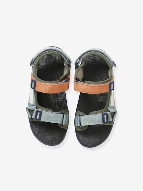 All-terrain sandalen voor jongens kaki - vertbaudet enfant 