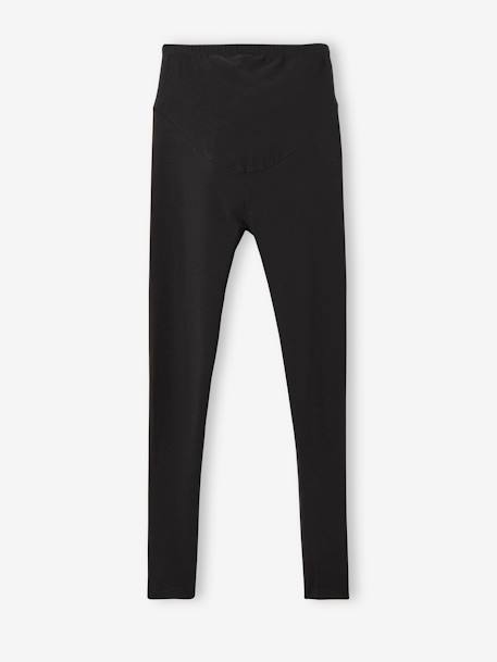 Lot de 2 leggings de grossesse en maille stretch Lot noir et gris - vertbaudet enfant 