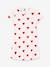 Chemise de nuit 'coeurs' fille en coton bio motif coeurs - vertbaudet enfant 