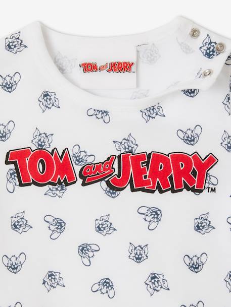 T-shirt bébé Tom & Jerry AOP + Wording - vertbaudet enfant 