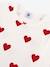 Chemise de nuit 'coeurs' fille en coton bio motif coeurs - vertbaudet enfant 