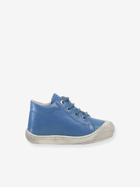 Bottillons bébé garçon Cocoon Nappa Spazz.Sole 1ers pas bleu ciel - vertbaudet enfant 