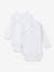 Lot de 2 bodies croisés manches longues bébé naissance en coton bio blanc - vertbaudet enfant 