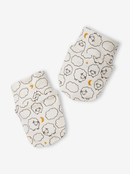 Kit naissance 6 pièces et sa valise ivoire imprimé - vertbaudet enfant 