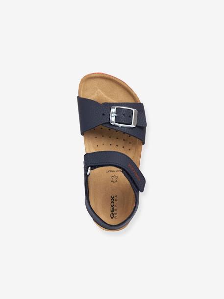 Sandales J GHITA BOY NAVY RED - vertbaudet enfant 