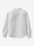 Chemise - Collection Fêtes et Mariages Blanc+Rayé bleu/blanc - vertbaudet enfant 