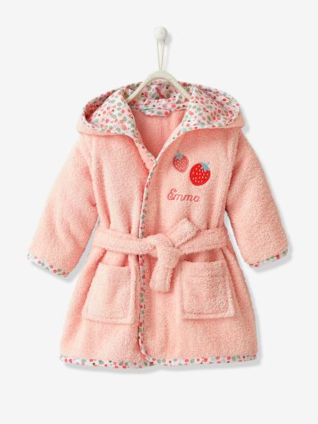 Bébé-Peignoir de bain bébé personnalisable JARDIN DES ABEILLES